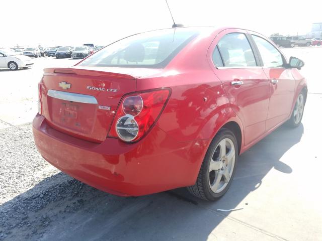 Photo 3 VIN: 1G1JE5SB9F4110900 - CHEVROLET SONIC LTZ 