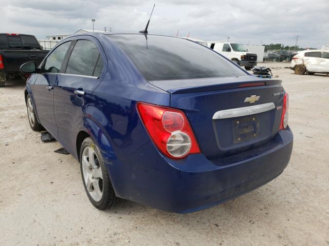 Photo 2 VIN: 1G1JE5SBXD4165126 - CHEVROLET SONIC LTZ 