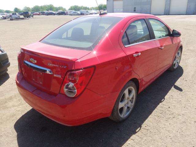 Photo 3 VIN: 1G1JE5SBXG4134303 - CHEVROLET SONIC LTZ 