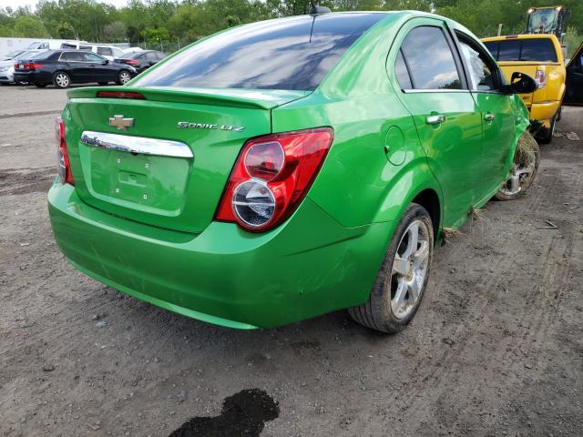 Photo 3 VIN: 1G1JE5SH0F4100048 - CHEVROLET SONIC LTZ 