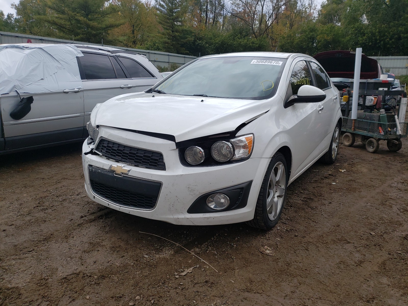 Photo 1 VIN: 1G1JE5SH3C4172762 - CHEVROLET SONIC LTZ 