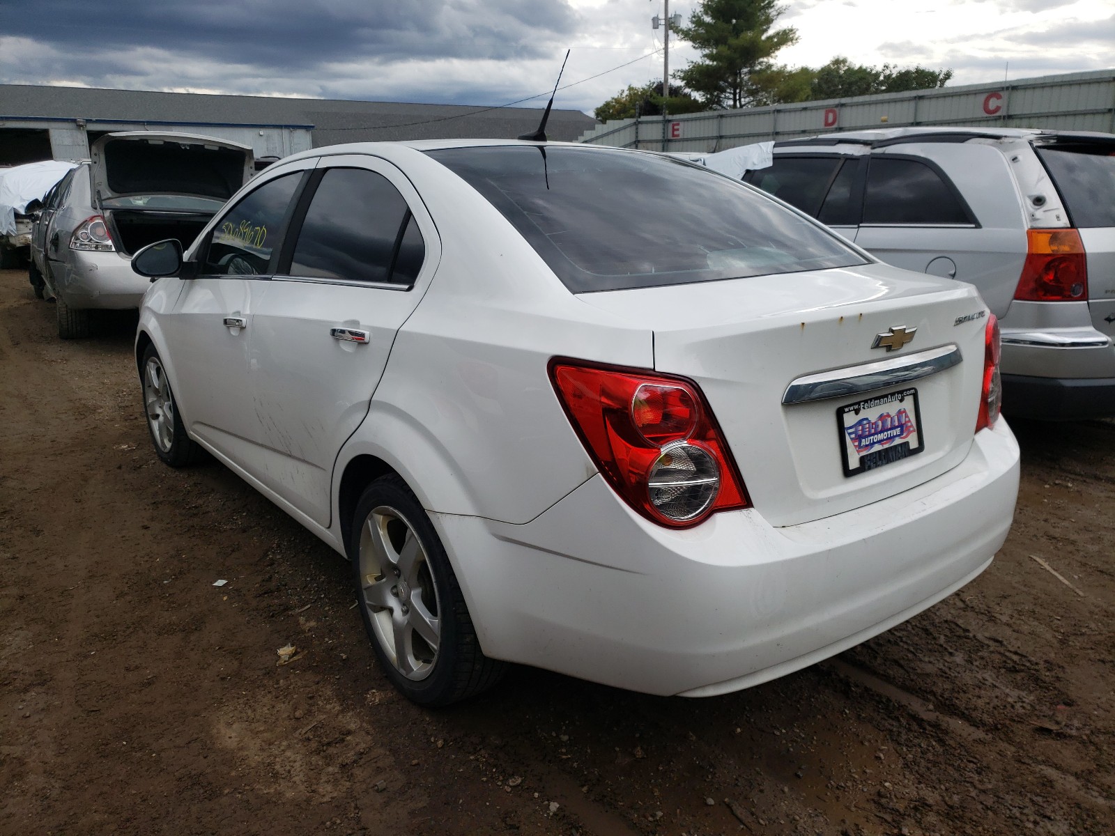 Photo 2 VIN: 1G1JE5SH3C4172762 - CHEVROLET SONIC LTZ 