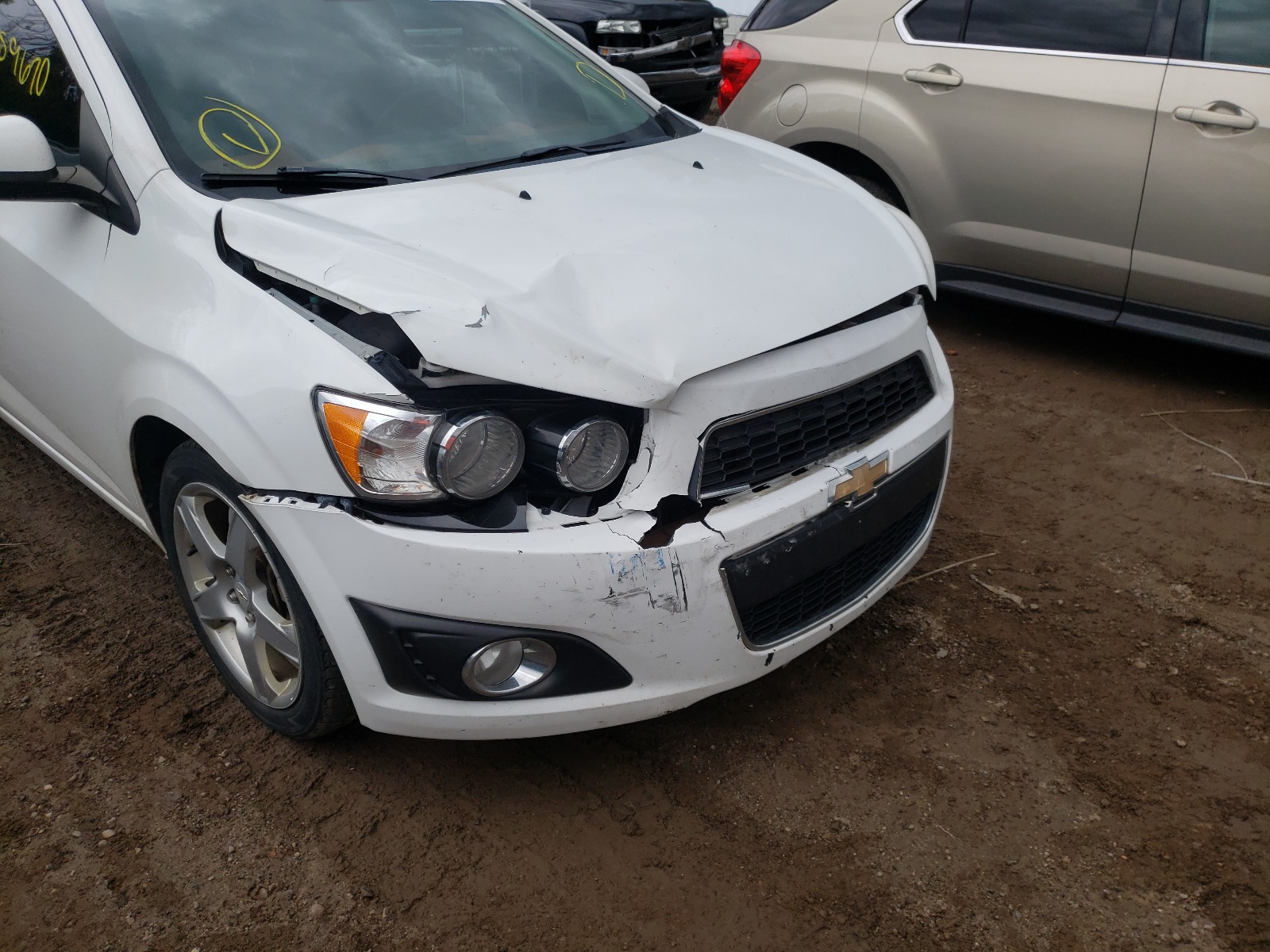 Photo 8 VIN: 1G1JE5SH3C4172762 - CHEVROLET SONIC LTZ 