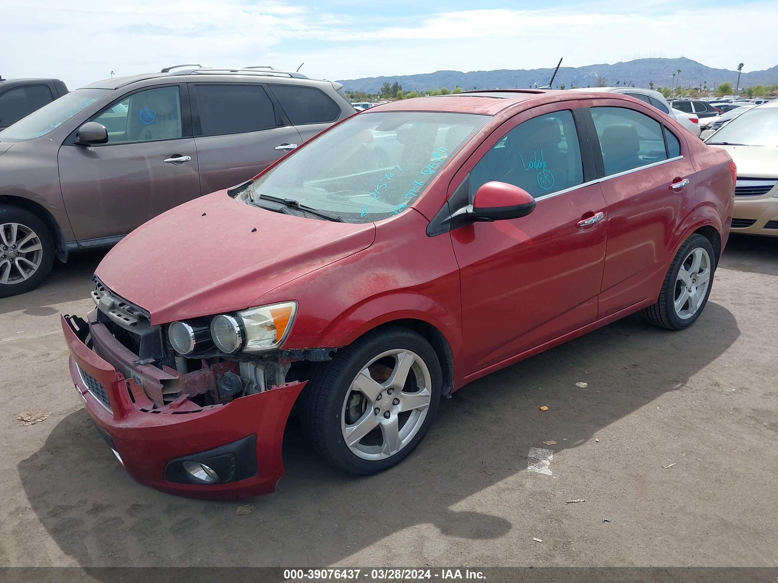 Photo 1 VIN: 1G1JE5SH5C4215787 - CHEVROLET SONIC 