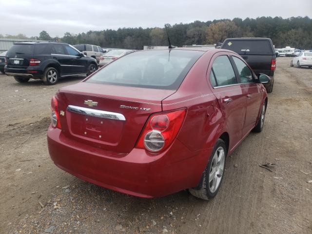 Photo 3 VIN: 1G1JE5SH8C4148926 - CHEVROLET SONIC LTZ 