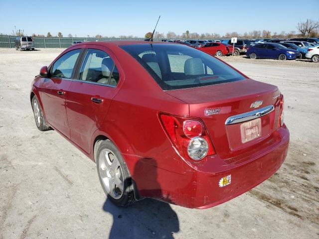 Photo 2 VIN: 1G1JE5SH8C4156766 - CHEVROLET SONIC LTZ 