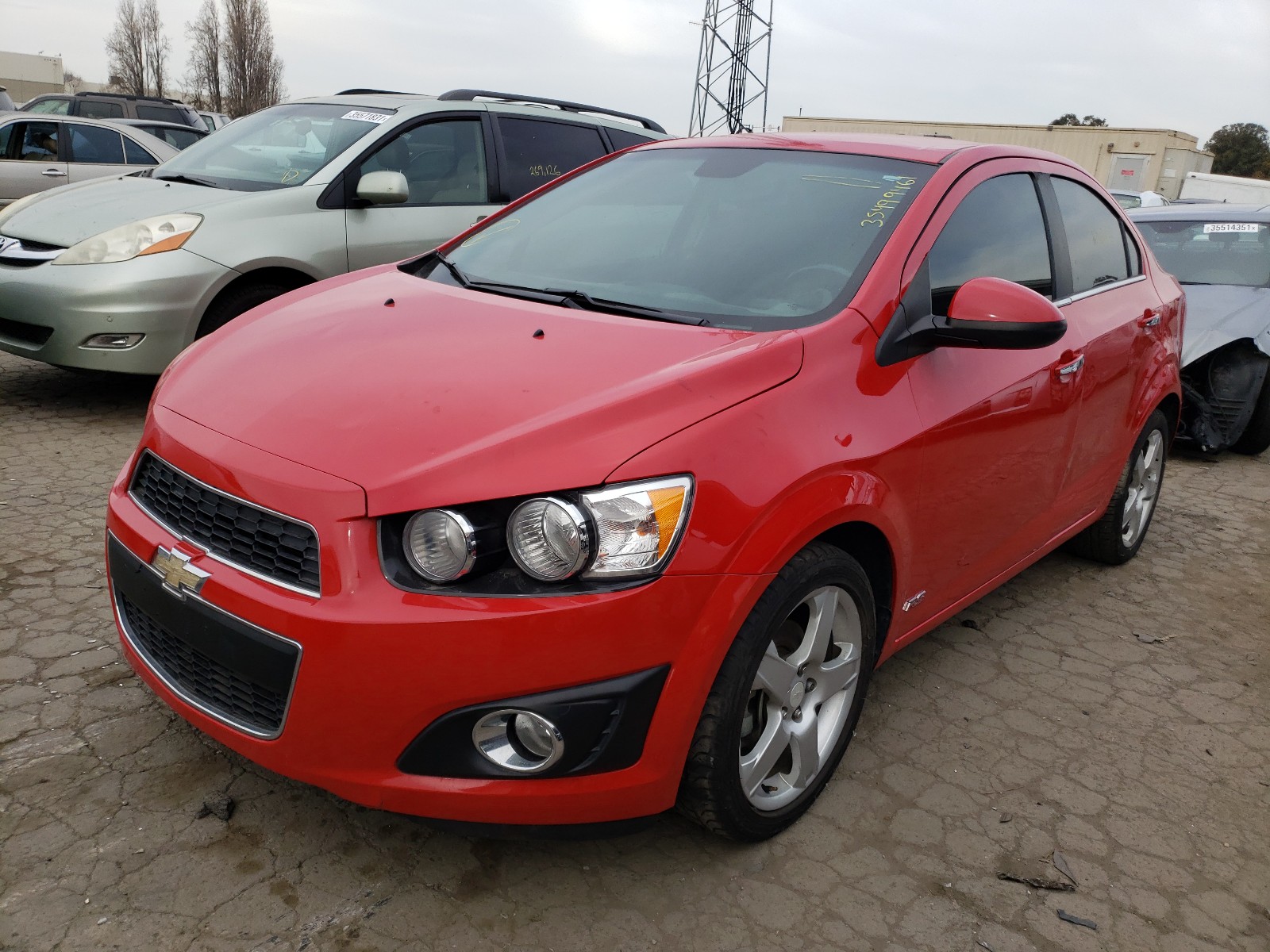 Photo 1 VIN: 1G1JE5SH8D4171835 - CHEVROLET SONIC LTZ 