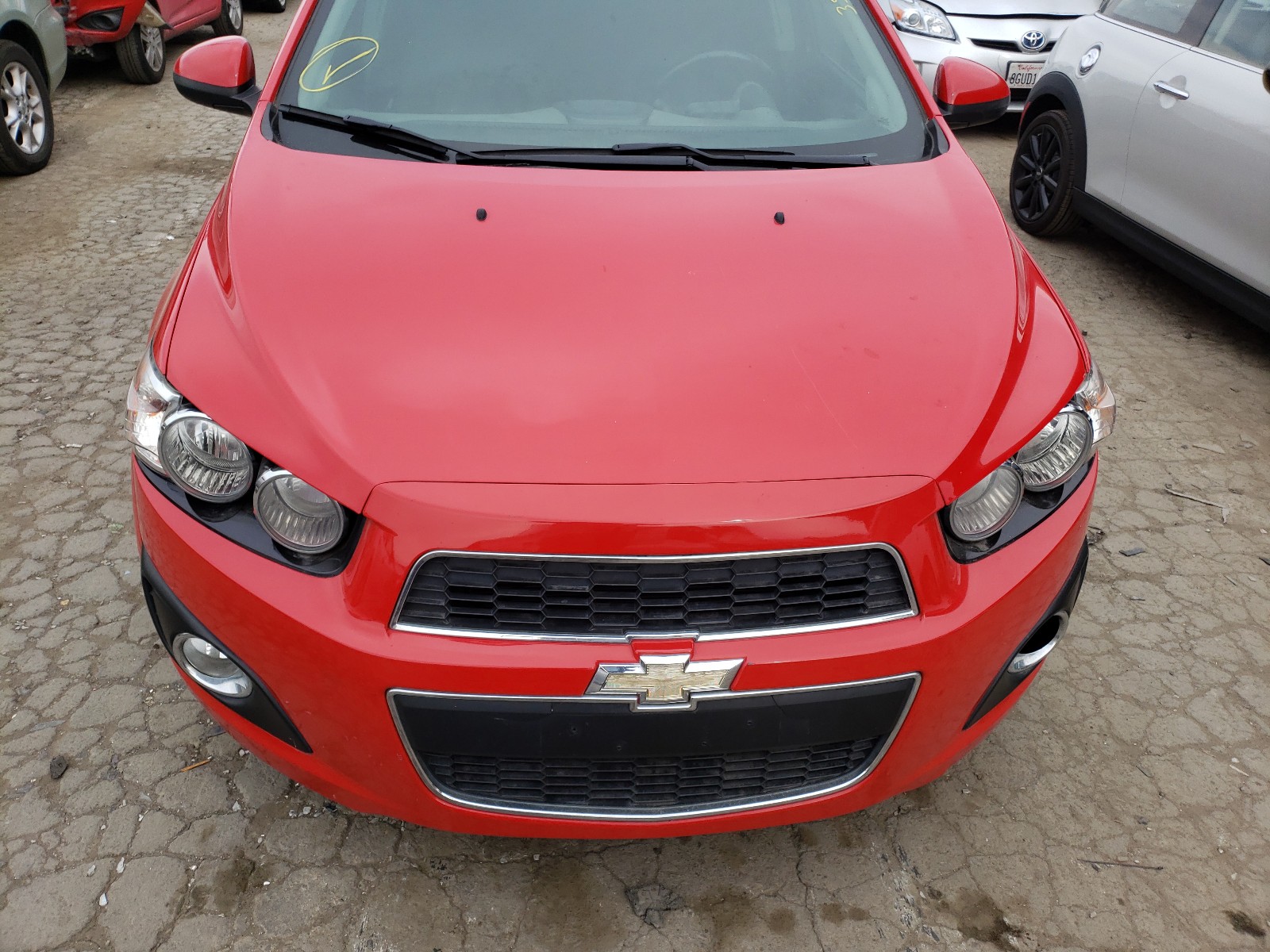 Photo 8 VIN: 1G1JE5SH8D4171835 - CHEVROLET SONIC LTZ 