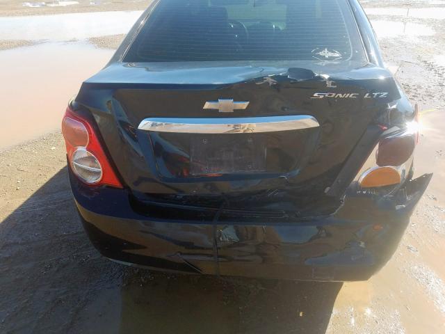 Photo 8 VIN: 1G1JE5SH9C4169803 - CHEVROLET SONIC LTZ 