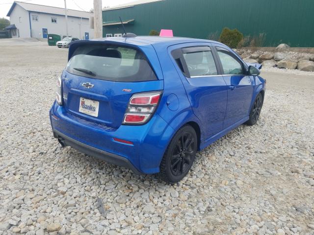 Photo 3 VIN: 1G1JE6SB0K4132414 - CHEVROLET SONIC PREM 