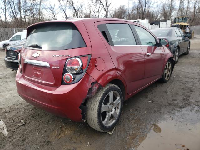 Photo 3 VIN: 1G1JE6SB1C4196026 - CHEVROLET SONIC LTZ 