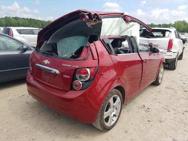 Photo 3 VIN: 1G1JE6SB2D4214437 - CHEVROLET SONIC LTZ 