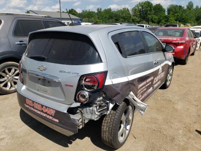 Photo 3 VIN: 1G1JE6SB2F4121601 - CHEVROLET SONIC LTZ 