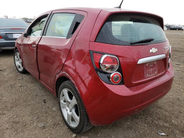 Photo 2 VIN: 1G1JE6SB3D4107459 - CHEVROLET SONIC LTZ 