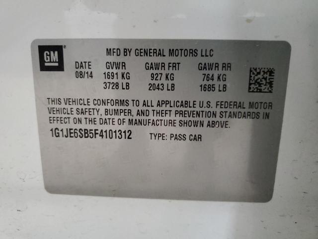 Photo 11 VIN: 1G1JE6SB5F4101312 - CHEVROLET SONIC 