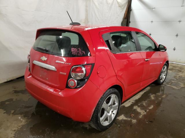 Photo 3 VIN: 1G1JE6SB7F4211035 - CHEVROLET SONIC LTZ 