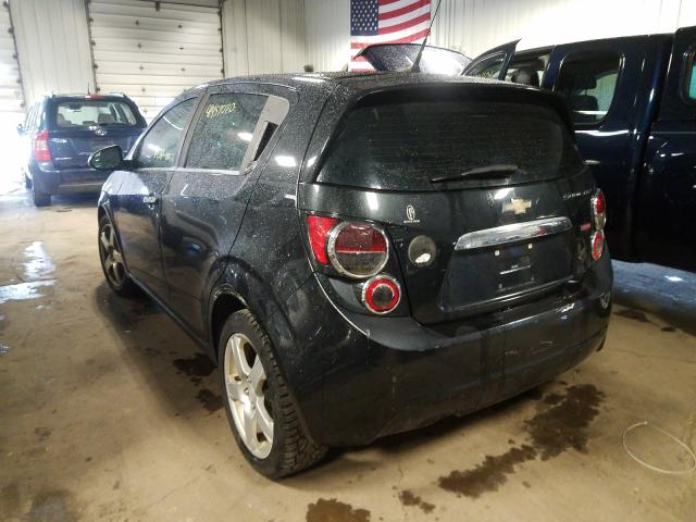 Photo 2 VIN: 1G1JE6SB8D4158374 - CHEVROLET SONIC LTZ 