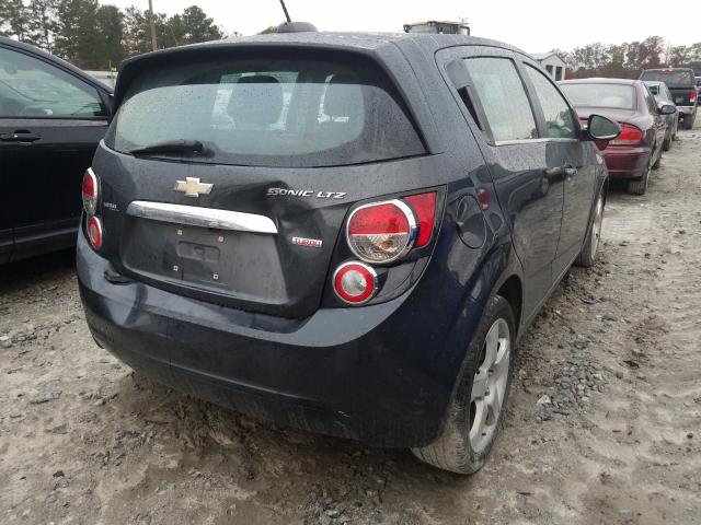 Photo 3 VIN: 1G1JE6SB9F4192262 - CHEVROLET SONIC LTZ 