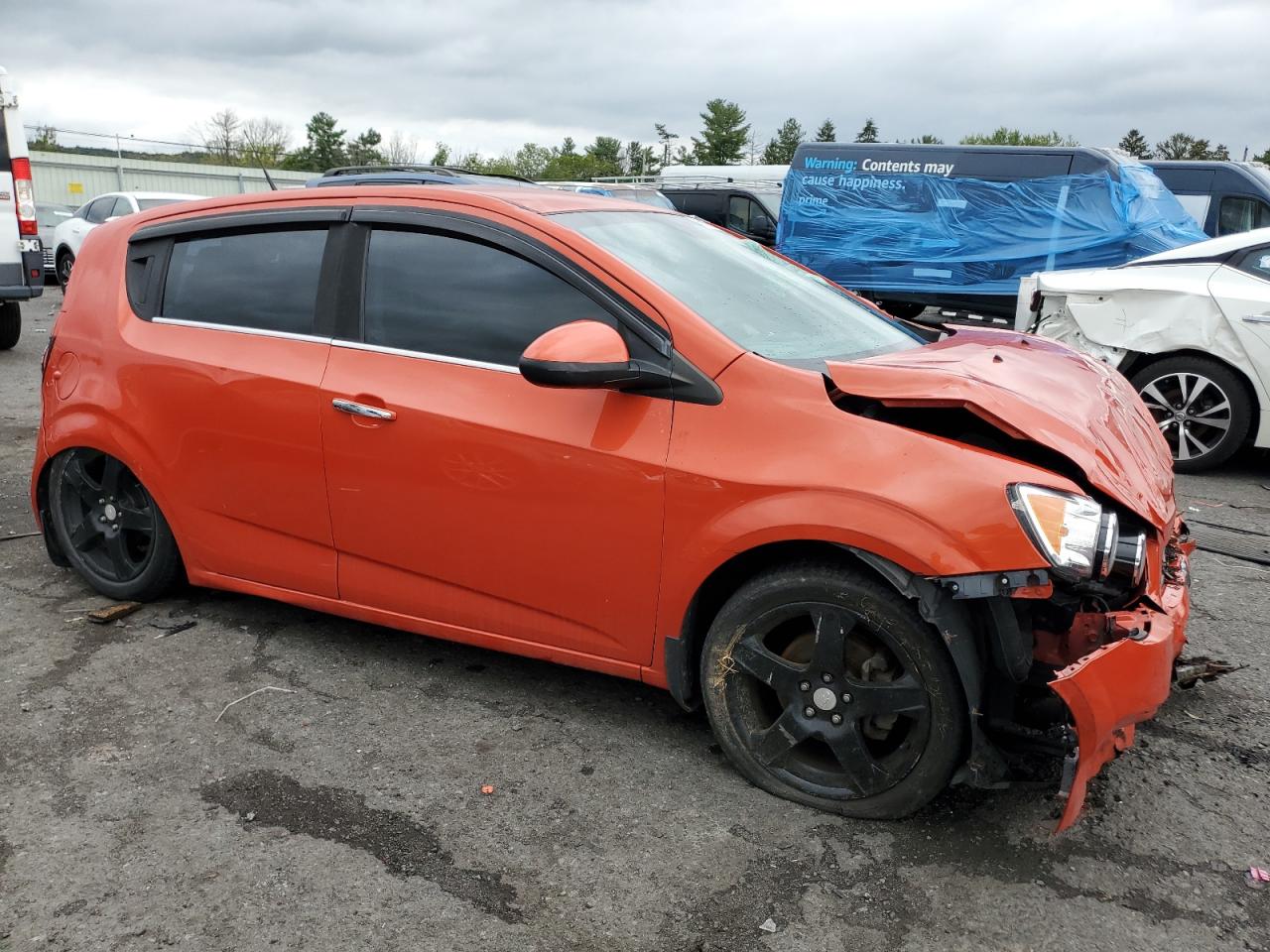 Photo 3 VIN: 1G1JE6SBXC4216337 - CHEVROLET SONIC 