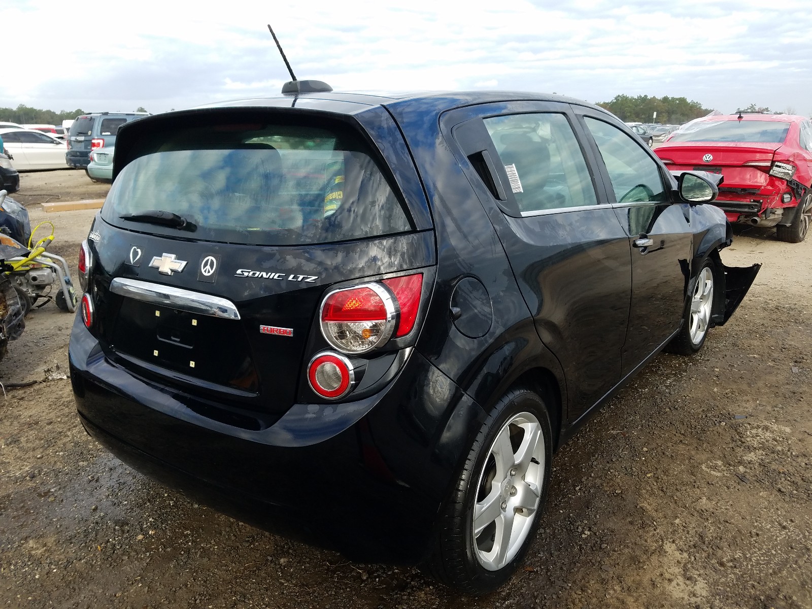 Photo 3 VIN: 1G1JE6SBXG4145775 - CHEVROLET SONIC LTZ 