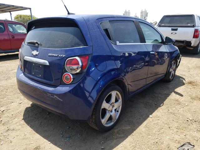 Photo 3 VIN: 1G1JE6SG8D4106447 - CHEVROLET SONIC LTZ 