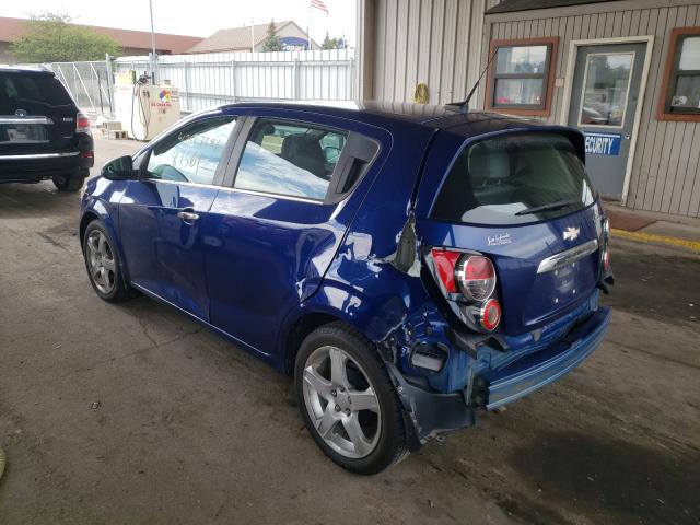 Photo 2 VIN: 1G1JE6SH4D4107930 - CHEVROLET SONIC LTZ 