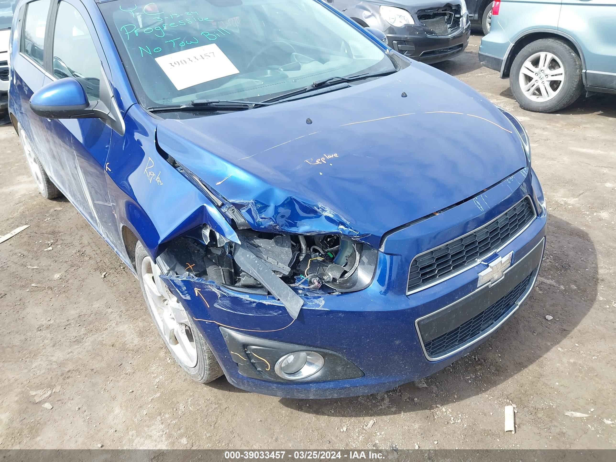 Photo 5 VIN: 1G1JE6SH6D4101126 - CHEVROLET SONIC 