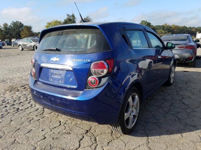 Photo 3 VIN: 1G1JE6SH6D4118573 - CHEVROLET SONIC LTZ 