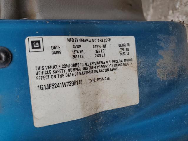 Photo 11 VIN: 1G1JF5241W7296140 - CHEVROLET CAVALIER 