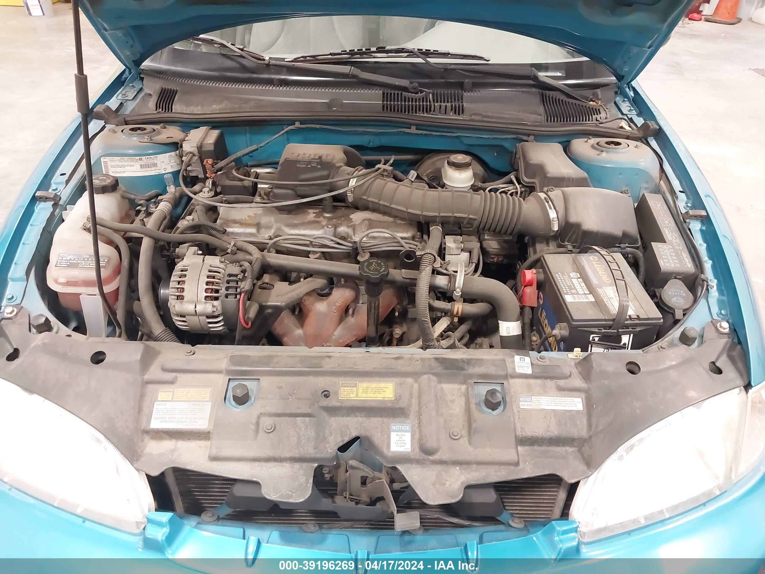 Photo 9 VIN: 1G1JF5244Y7175167 - CHEVROLET CAVALIER 