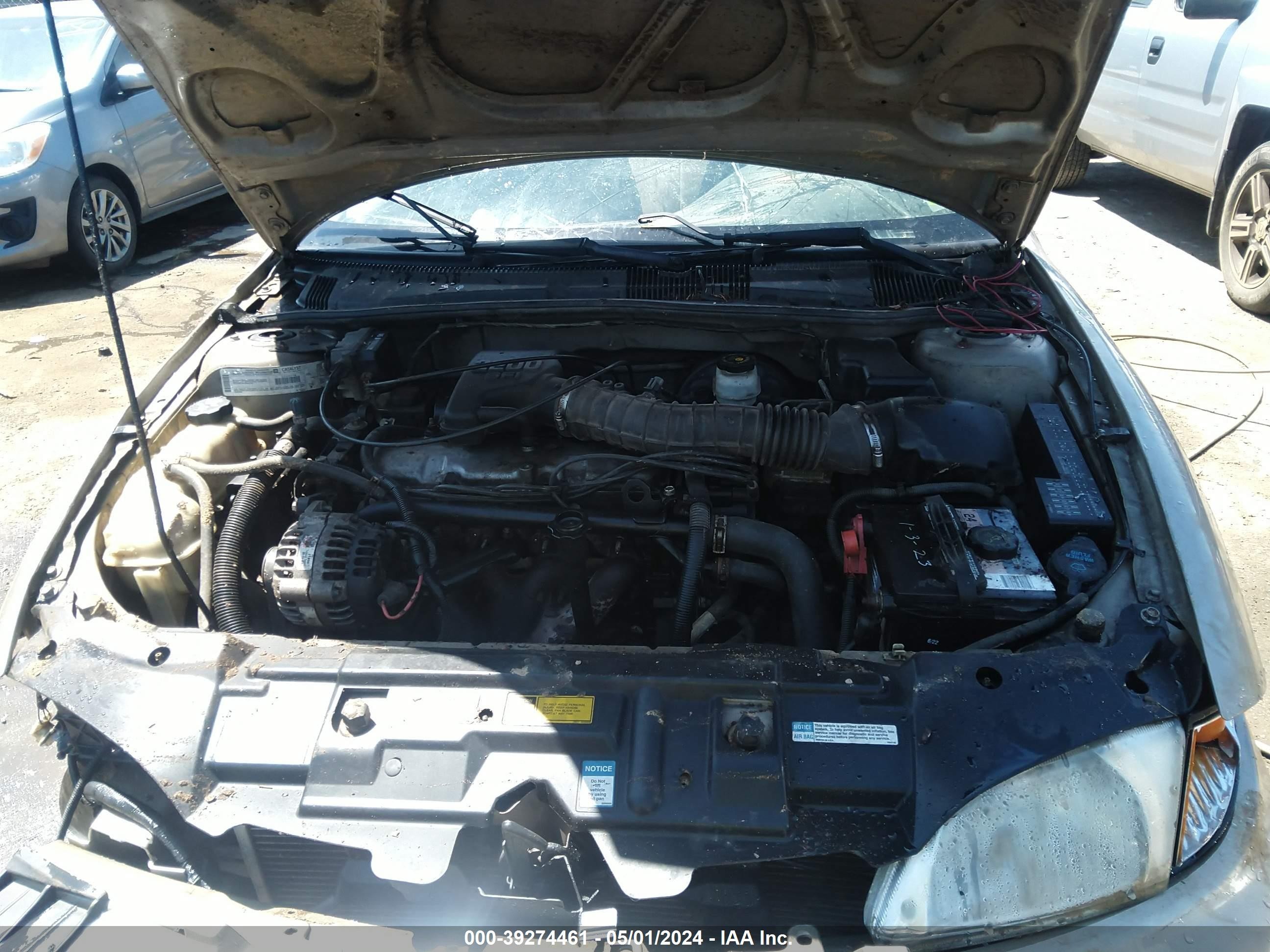 Photo 9 VIN: 1G1JF5247Y7381308 - CHEVROLET CAVALIER 