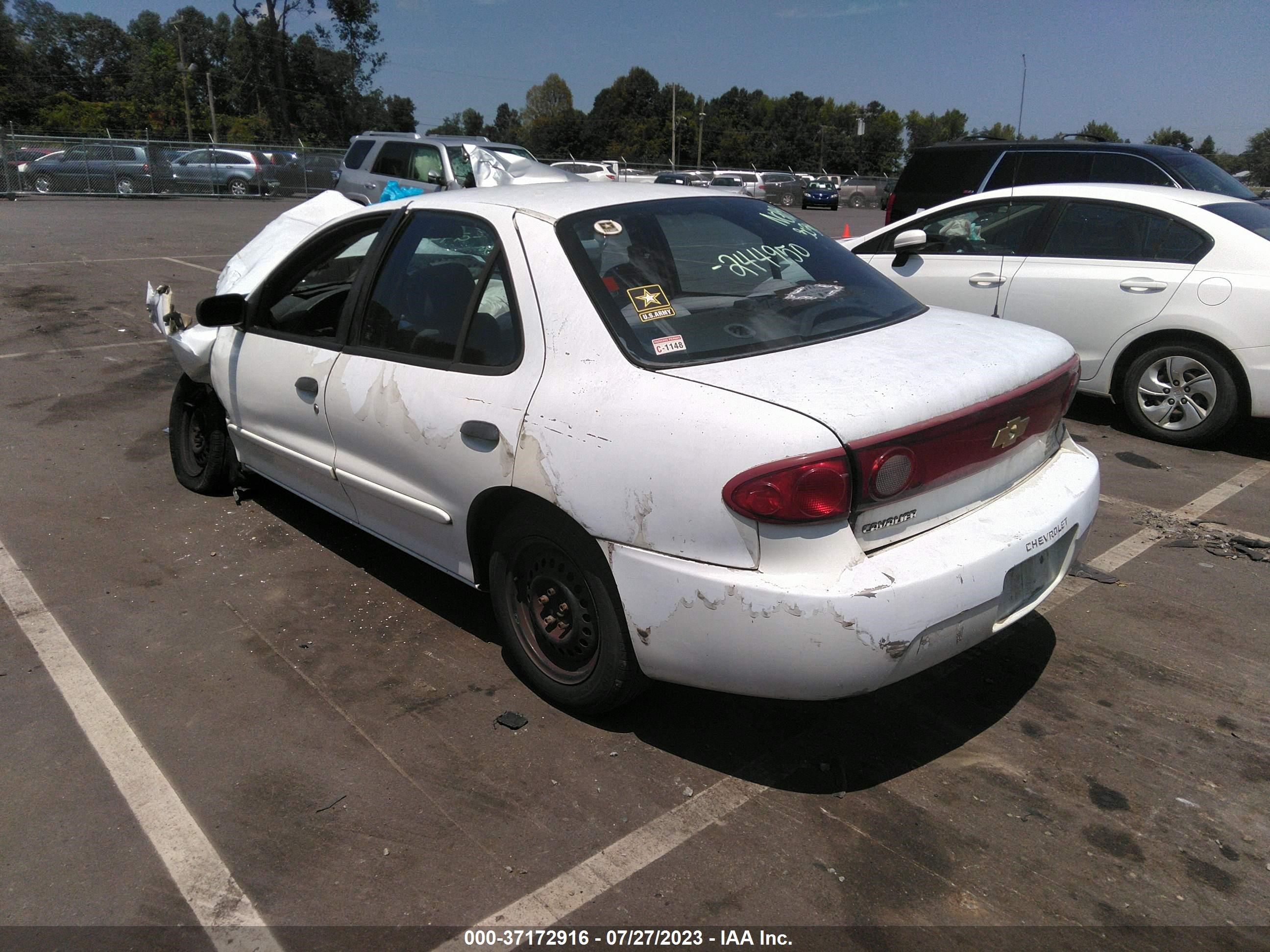 Photo 2 VIN: 1G1JF52F037244950 - CHEVROLET CAVALIER 