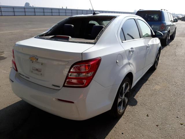 Photo 3 VIN: 1G1JF5SB1H4127299 - CHEVROLET SONIC PREM 