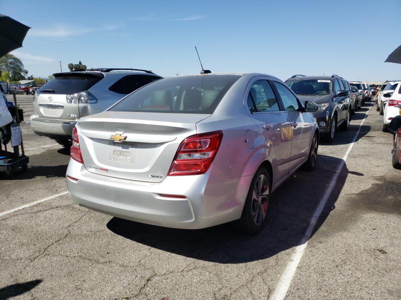 Photo 3 VIN: 1G1JF5SB1J4133920 - CHEVROLET SONIC PREM 