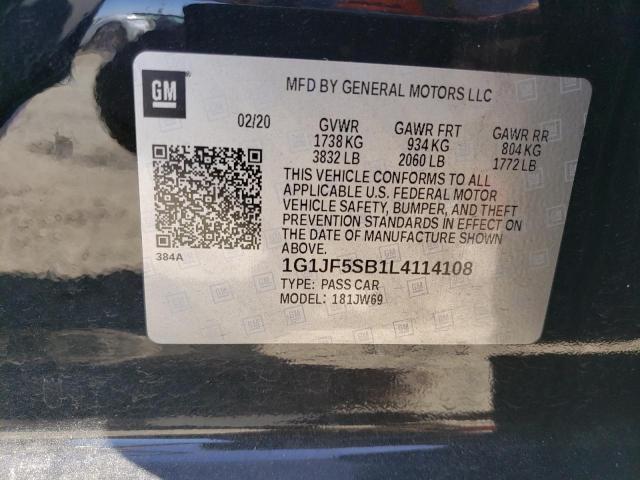 Photo 11 VIN: 1G1JF5SB1L4114108 - CHEVROLET SONIC 