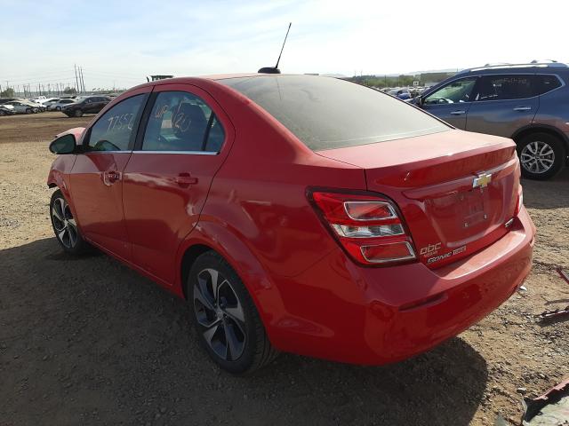 Photo 2 VIN: 1G1JF5SB3H4125442 - CHEVROLET SONIC PREM 