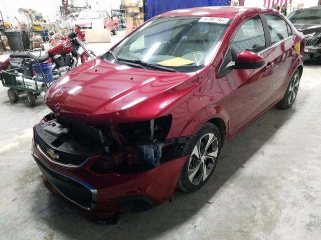 Photo 1 VIN: 1G1JF5SB3H4139700 - CHEVROLET SONIC PREM 