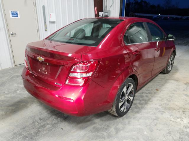 Photo 3 VIN: 1G1JF5SB3H4139700 - CHEVROLET SONIC PREM 