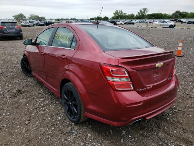 Photo 2 VIN: 1G1JF5SB4H4112862 - CHEVROLET SONIC PREM 