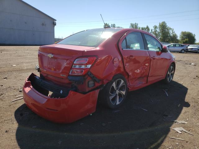 Photo 3 VIN: 1G1JF5SB4H4135560 - CHEVROLET SONIC PREM 