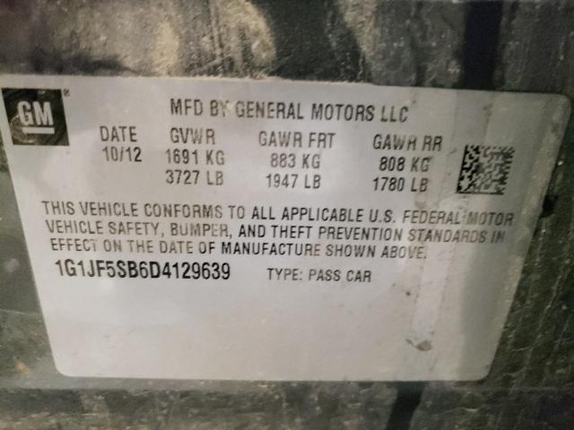 Photo 9 VIN: 1G1JF5SB6D4129639 - CHEVROLET SONIC LTZ 