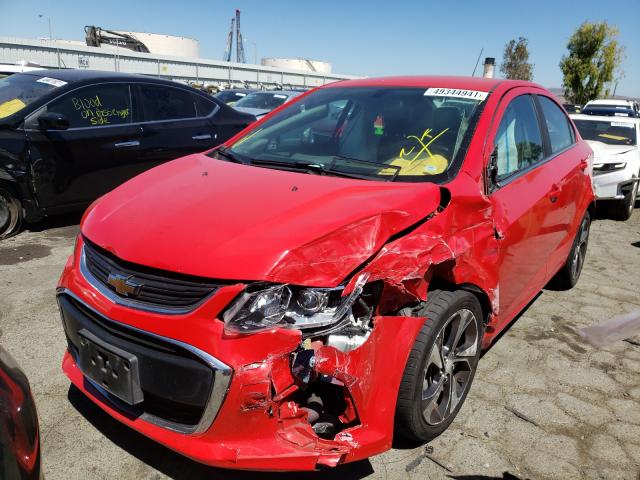 Photo 1 VIN: 1G1JF5SB8H4127509 - CHEVROLET SONIC PREM 