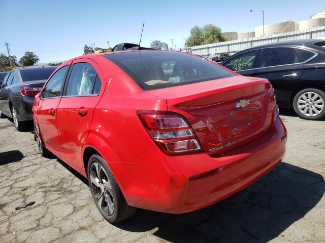 Photo 2 VIN: 1G1JF5SB8H4127509 - CHEVROLET SONIC PREM 