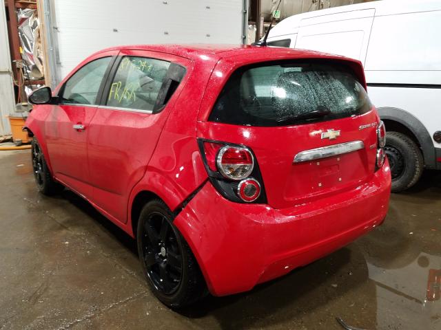 Photo 2 VIN: 1G1JF6SB0D4149889 - CHEVROLET SONIC LTZ 