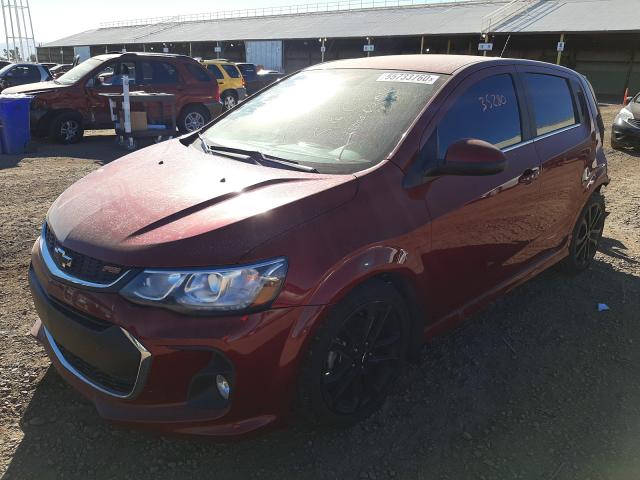 Photo 1 VIN: 1G1JF6SB0J4101269 - CHEVROLET SONIC PREM 