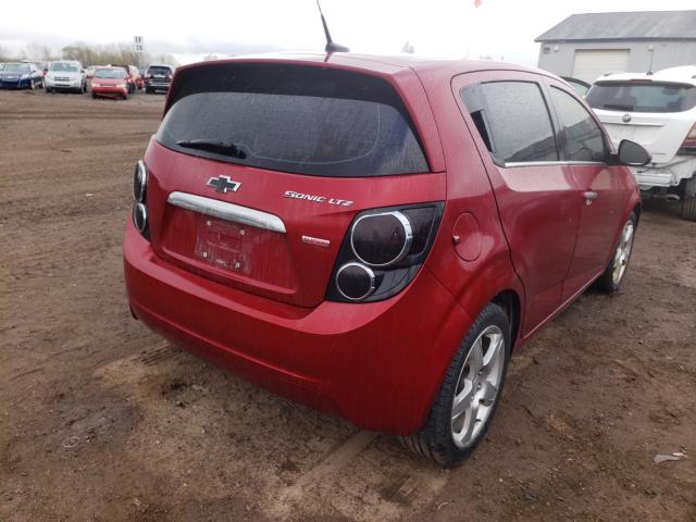 Photo 3 VIN: 1G1JF6SB4C4191867 - CHEVROLET SONIC LTZ 