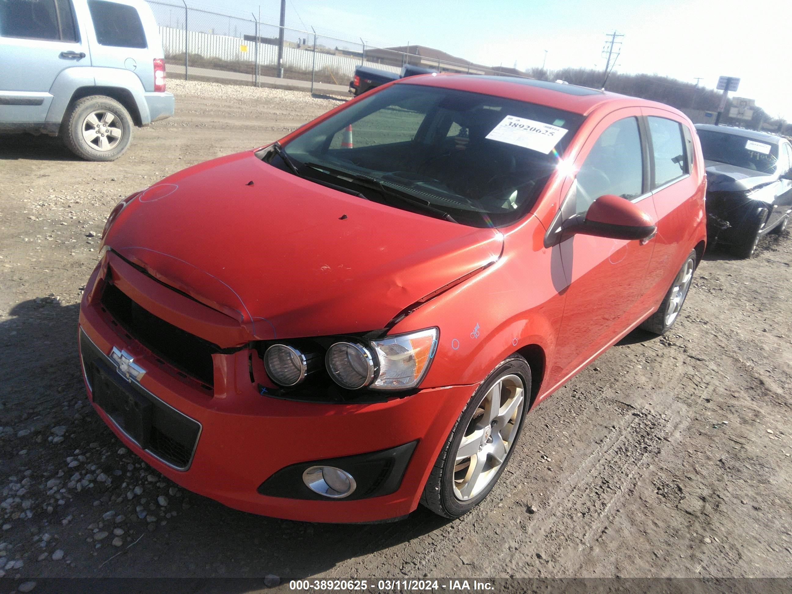 Photo 1 VIN: 1G1JF6SB7C4186906 - CHEVROLET SONIC 