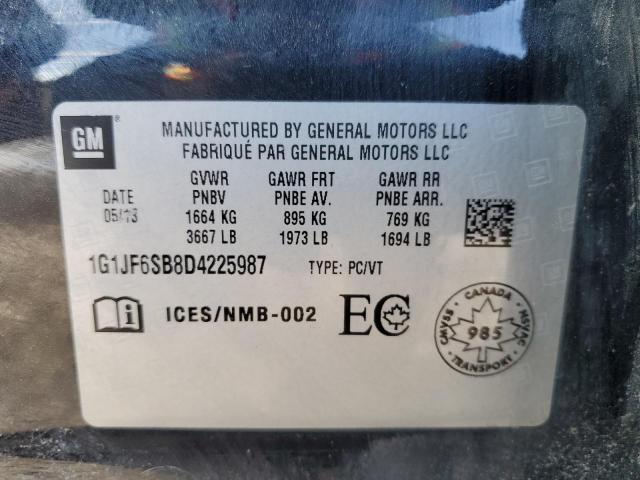 Photo 12 VIN: 1G1JF6SB8D4225987 - CHEVROLET SONIC 