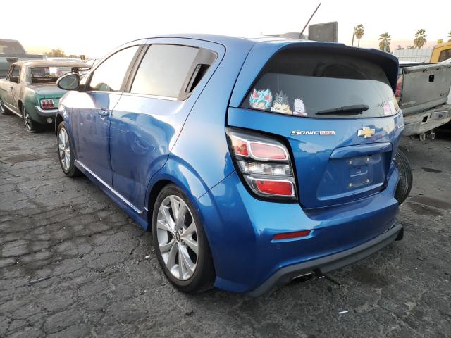 Photo 2 VIN: 1G1JF6SB9H4147628 - CHEVROLET SONIC PREM 