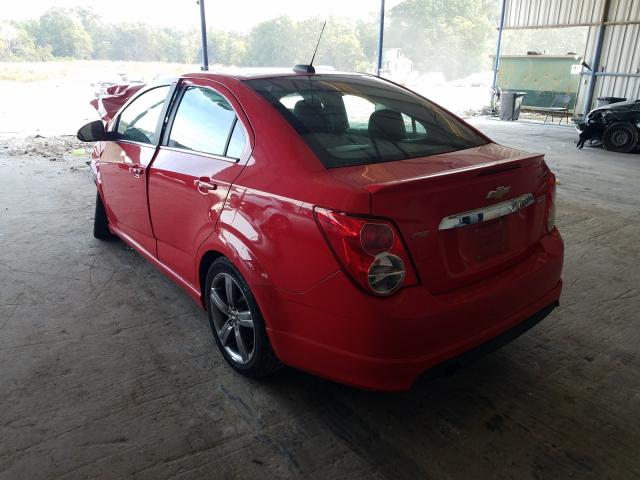 Photo 2 VIN: 1G1JG5SB0F4168503 - CHEVROLET SONIC RS 